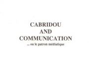 CABRIDOU+AND+COMMUNICATION